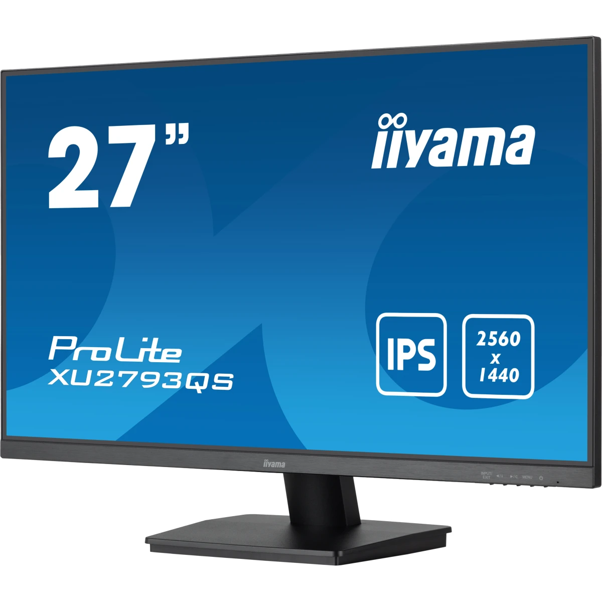 iiyama ProLite XU2793QS-B7 monitor de ecrã 68,6 cm (27") 2560 x 1440 pixels 4K Ultra HD LED Preto