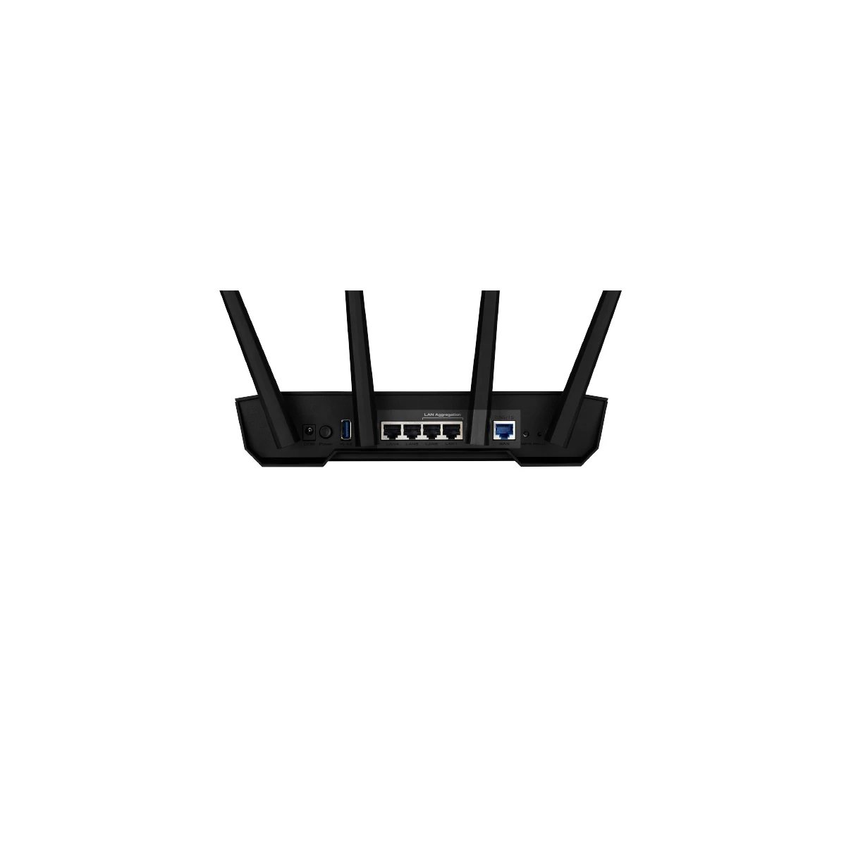 ASUS TUF Gaming AX3000 V2 router sem fios Gigabit Ethernet Dual-band (2,4 GHz / 5 GHz) Preto, Laranja