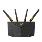 ASUS TUF Gaming AX3000 V2 router sem fios Gigabit Ethernet Dual-band (2,4 GHz / 5 GHz) Preto, Laranja