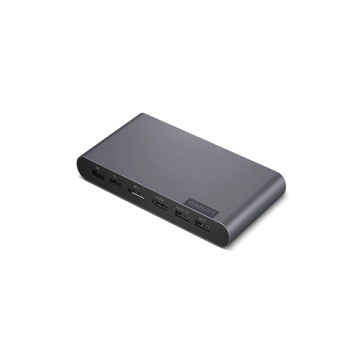 Lenovo 40B30090EU base & duplicador de portas 2 x USB 3.2 Gen 2 (3.1 Gen 2) Type-C Cinzento