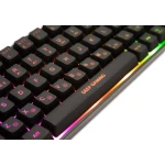 Deep Gaming mini TM065 teclado Jogos USB QWERTY Espanhol Preto