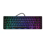 Deep Gaming mini TM065 teclado Jogos USB QWERTY Espanhol Preto