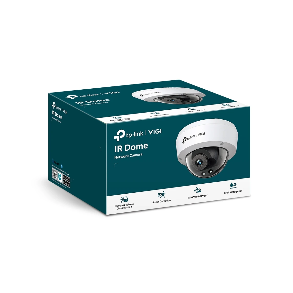 TP-Link VIGI C230I(2.8mm) Domo Câmara de segurança IP Interior e exterior 2304 x 1296 pixels Teto