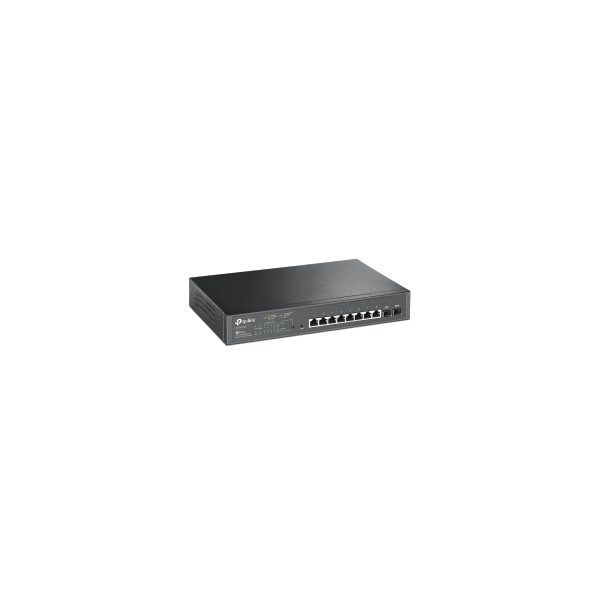 TP-Link Omada TL-SG2210MP Gerido L2/L2+ Gigabit Ethernet (10/100/1000) Power over Ethernet (PoE) 1U Preto