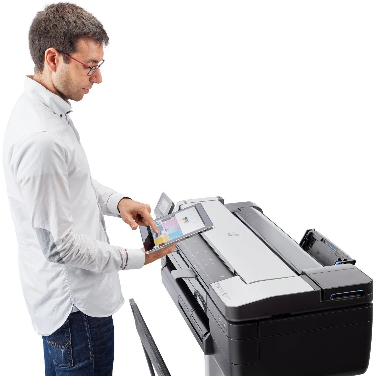 HP Designjet T830 24-in Multifunction Printer impressora de grande formato Wi-Fi Jato de tinta Cor 2400 x 1200 DPI 610 x 1897 mm Ethernet LAN