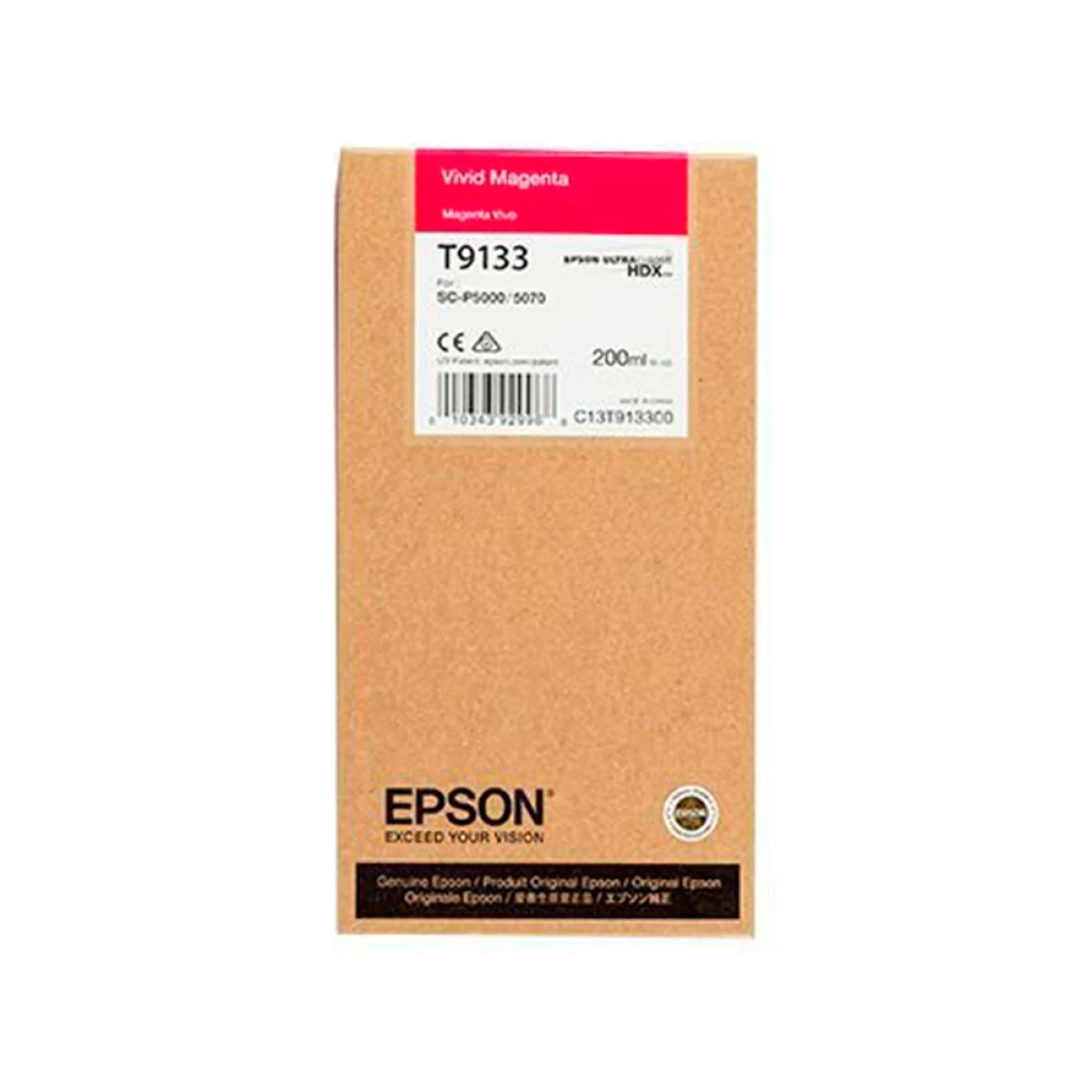 Epson T9133 tinteiro 1 unidade(s) Original Rendimento padrão Magenta intenso