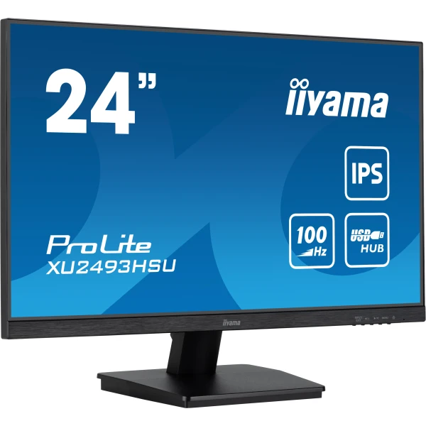 iiyama ProLite XU2493HSU-B7 monitor de ecrã 60,5 cm (23.8") 1920 x 1080 pixels Full HD LED Preto