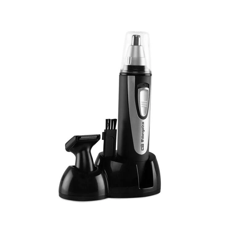 Máquina de cortar cabelo Orbegozo NO 3500 - Prática e segura para nariz - Orelhas - Barba e bigode - Resistente à água - Sem fio - Cabeças intercambiáveis - Confortável e fácil de usar