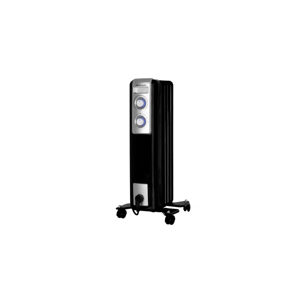 Radiador a óleo Orbegozo RN-1000 Elegance - Potente e silencioso - Potência máxima 1000W - Design moderno - Termostato ajustável - Proteção contra superaquecimento - Fácil de transportar