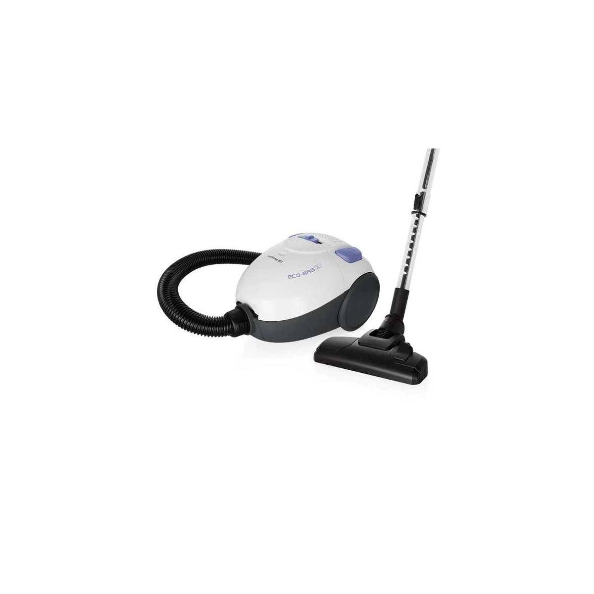 Aspirador de pó eficiente Orbegozo AP 7007 - Motor potente de 800 W - Faixa de ação de 6 metros - Bolsa de microfibra com indicador de enchimento - Acessórios especiais incluídos
