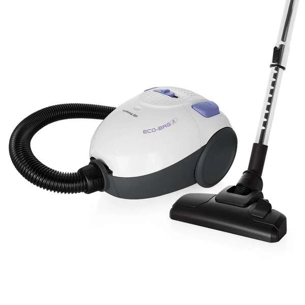 Aspirador de pó eficiente Orbegozo AP 7007 - Motor potente de 800 W - Faixa de ação de 6 metros - Bolsa de microfibra com indicador de enchimento - Acessórios especiais incluídos