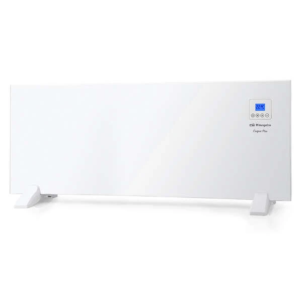 Painel radiante Orbegozo REH 2000 - Conforto e eficiência em sua casa - Design fino e controle remoto - Programação diária e semanal - Proteção contra superaquecimento - Potência de 2.000 W