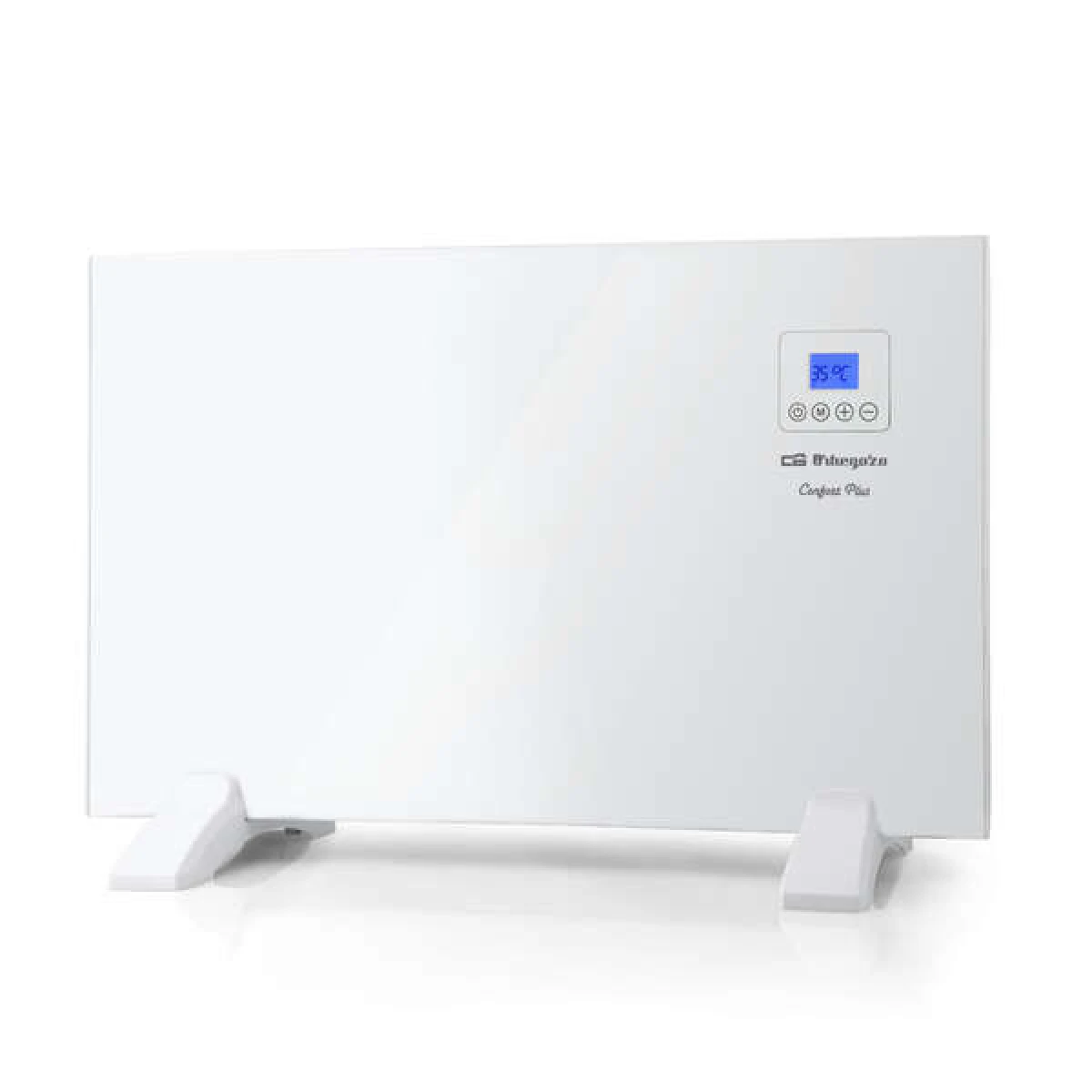 Painel radiante Orbegozo REH 1000 - Design Slim - Controle remoto - Programação diária e semanal - Proteção contra superaquecimento - Potência 1000W