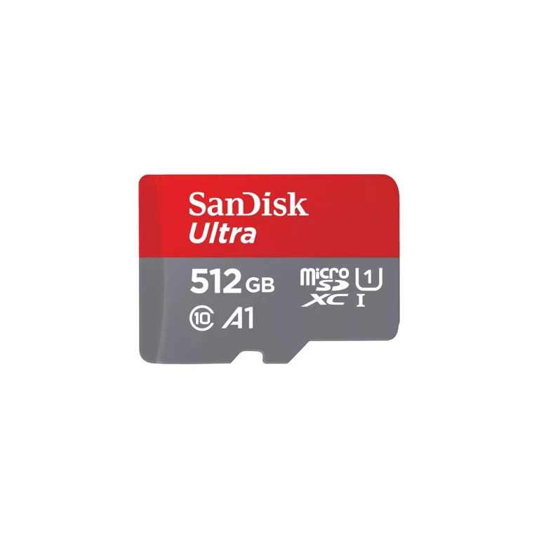 Ultra microSDXC 512GB + SD Adapter 150MB/s  A1 Class 10 UHS-I