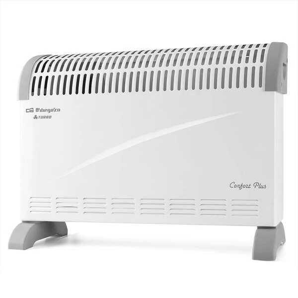 Orbegozo Convector CVT 3300 B - Potentes interruptores de luz de aquecimento homogêneo e rápido - Termostato ajustável - Proteção contra superaquecimento Ideal para pequenos espaços