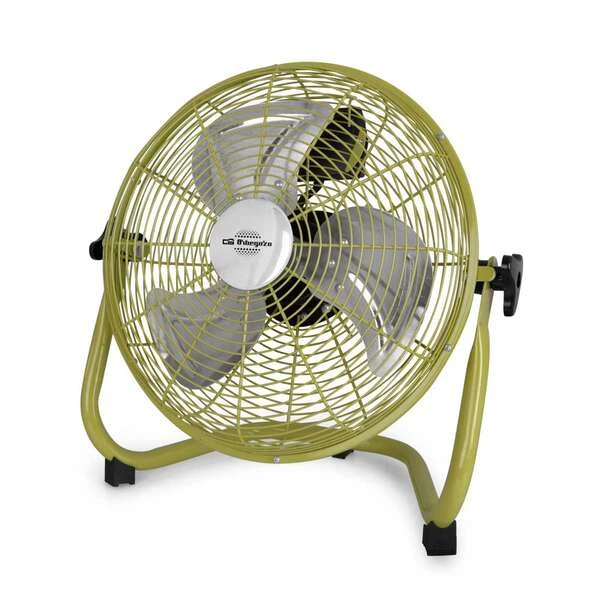 Ventilador Industrial Orbegozo PW 1531 - Potência 50W - Lâminas 30cm - 3 Velocidades - Segurança Anti-Tombamento - Cabeça Ajustável - Alça de Transporte