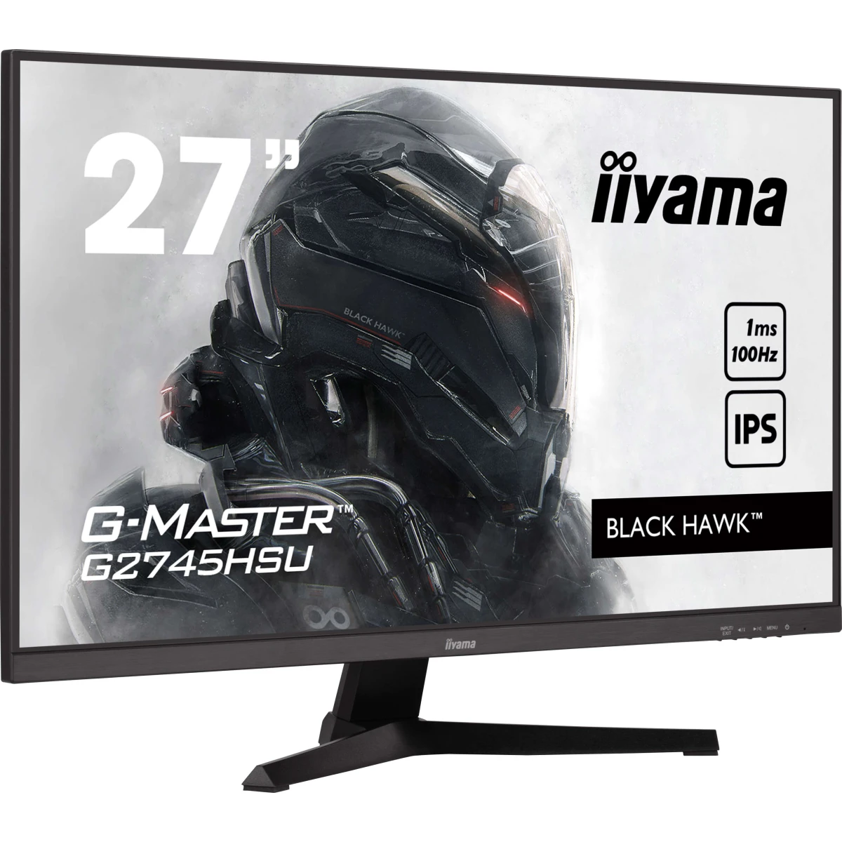 iiyama G-MASTER G2745HSU-B2 LED display 68,6 cm (27") 1920 x 1080 pixels Full HD Preto