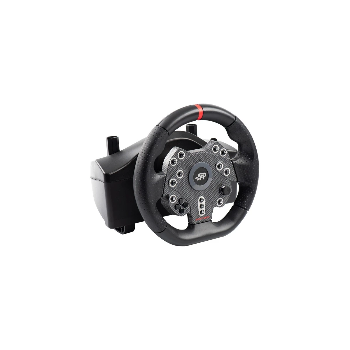 FR-TEC Grand Chelem Racing Wheel MKll Jogo de Volante + Pedais + Alavanca de Câmbio - Câmbio Reforçado - Compatível com PS4, Xbox Series X/S, One e PC - Cor Preto