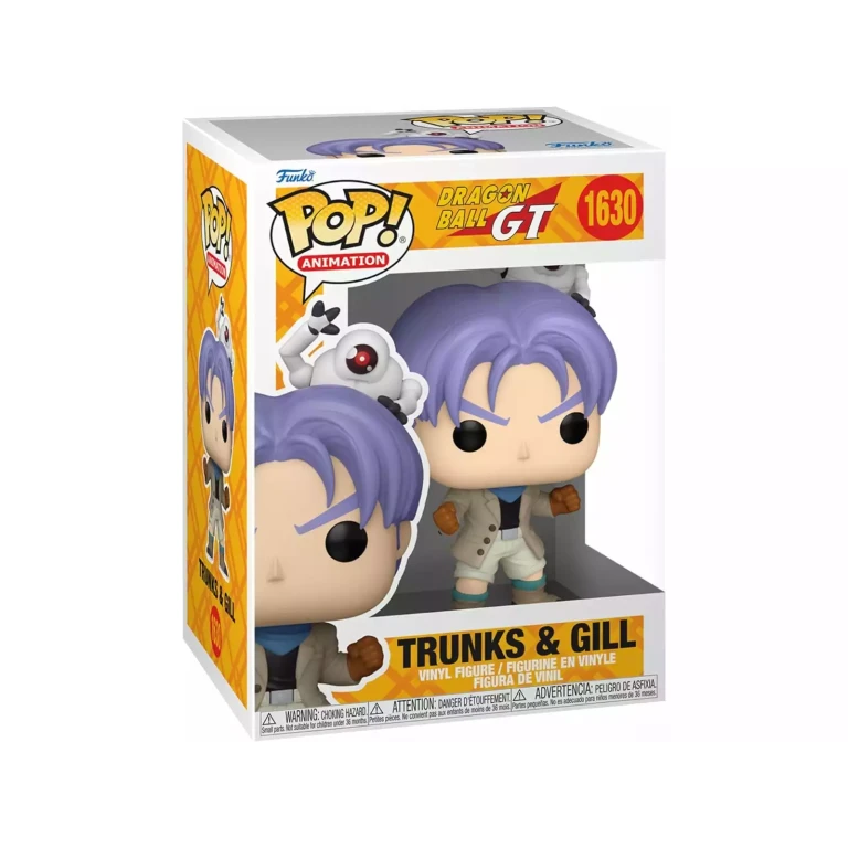 Funko Pop Animation Dragon Ball GT Trunks e Gill - Figura de vinil - Altura 10,5cm aprox.