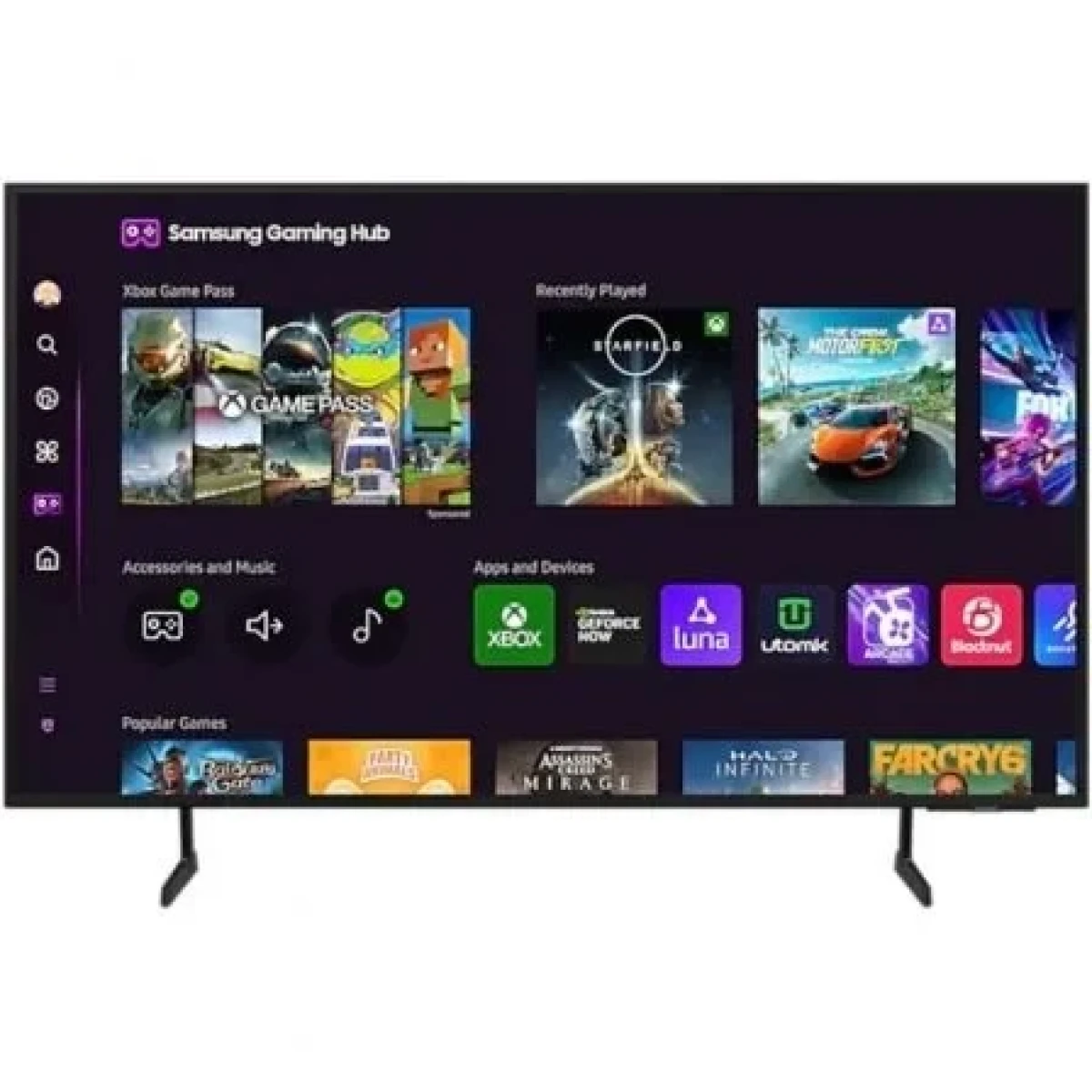 Samsung TU43DU7105K 109,2 cm (43") 4K Ultra HD Smart TV Wi-Fi Preto