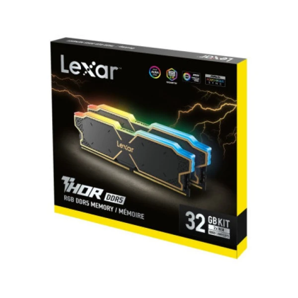 LEXAR THOR RGB DDR5 32GB 2X16GB 6000MHZ CL38