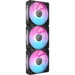 VENTILADOR DE CAIXA CORSAIR RX RGB MAX Series, iCUE LINK RX120 RGB MAX, ventilador RGB de 120 mm, kit de ventilador triplo CO-9051034-WW