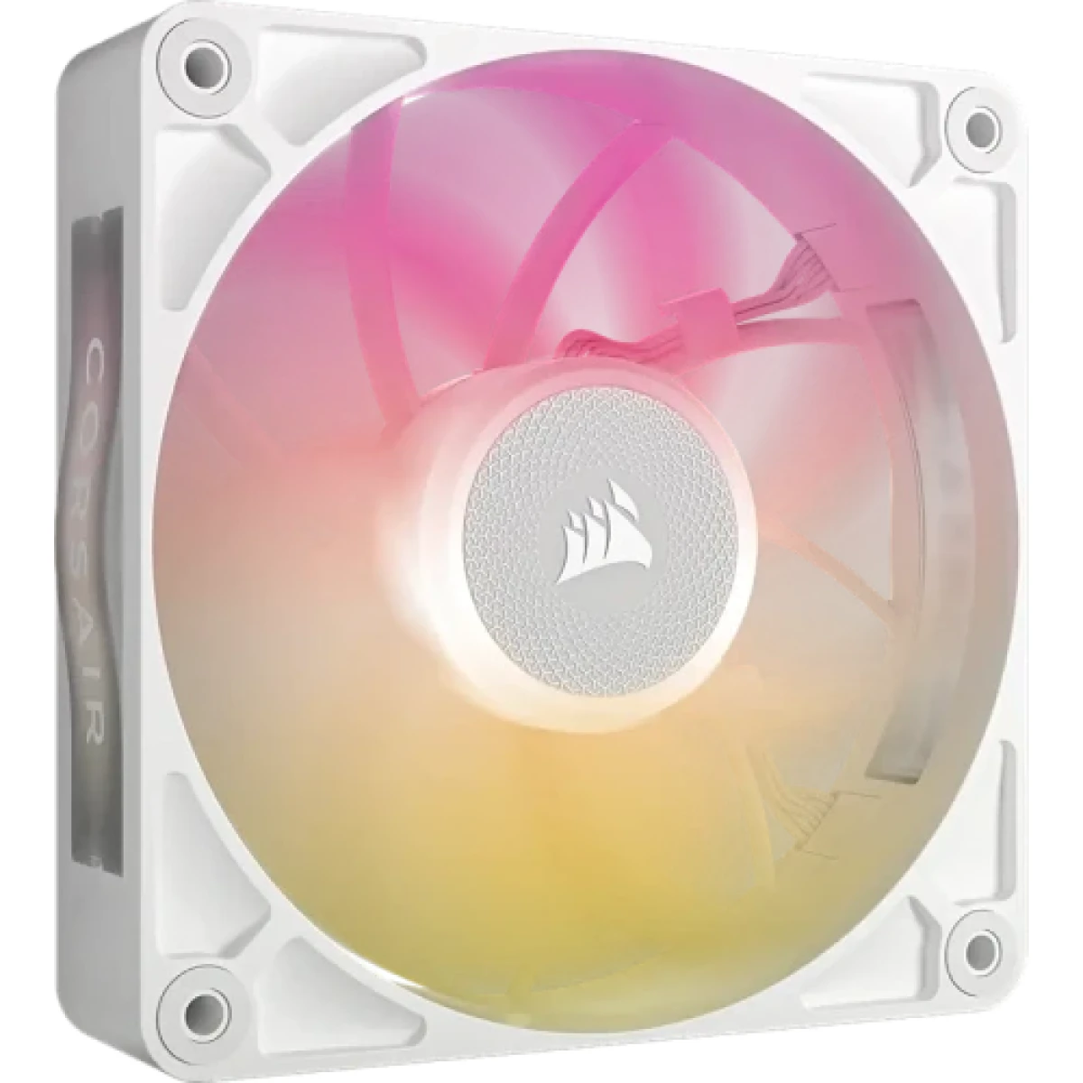 VENTILADOR DE CAIXA CORSAIR RX RGB MAX Series, iCUE LINK RX120 RGB MAX Branco, Ventilador RGB de 120 mm, Ventilador único CO-9051037-WW