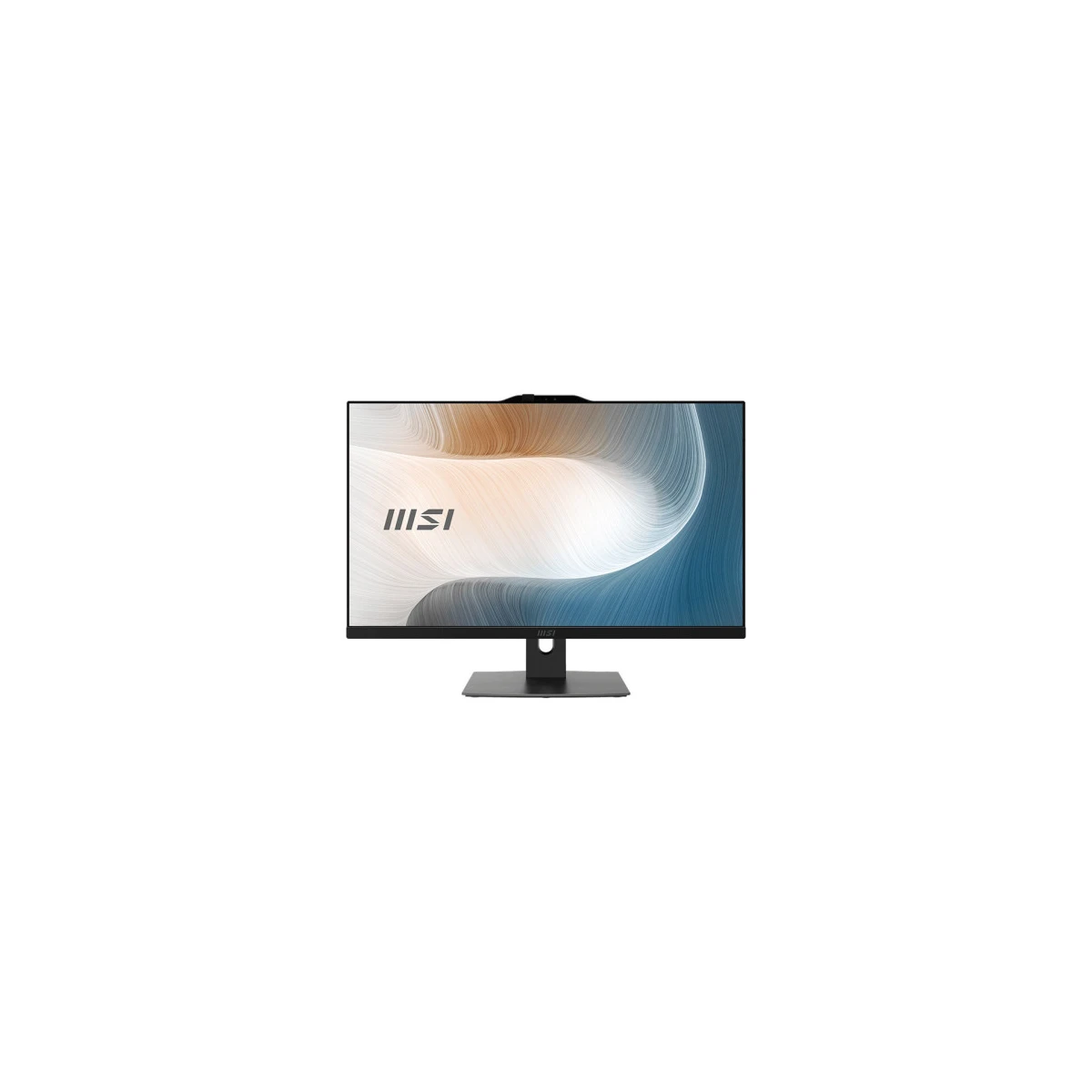 MSI AIO MODERNO AM272P 1M-894ES. 27" IPS LED FHD (1920X1080). I5-120U. INTEL  IRIS XE GRAPHICS. SO-DIMM DDR5 16GB (8GBX2). SSD PCIE M.2 de 512GB. WIN 11 HOME PLUS. PRETO.