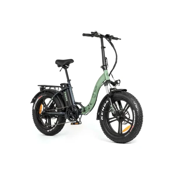 EBIKE PORTO II - URBAN - FAT 20” X 4 -F.HYDRAULICO - BATERIA REMOVÍVEL - VERDE