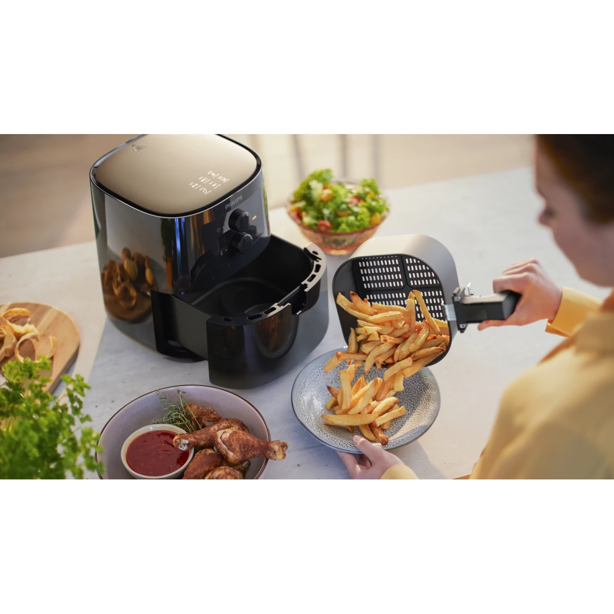 FRITADEIRA AIRFRYER PHILIPS - HD 9200/90