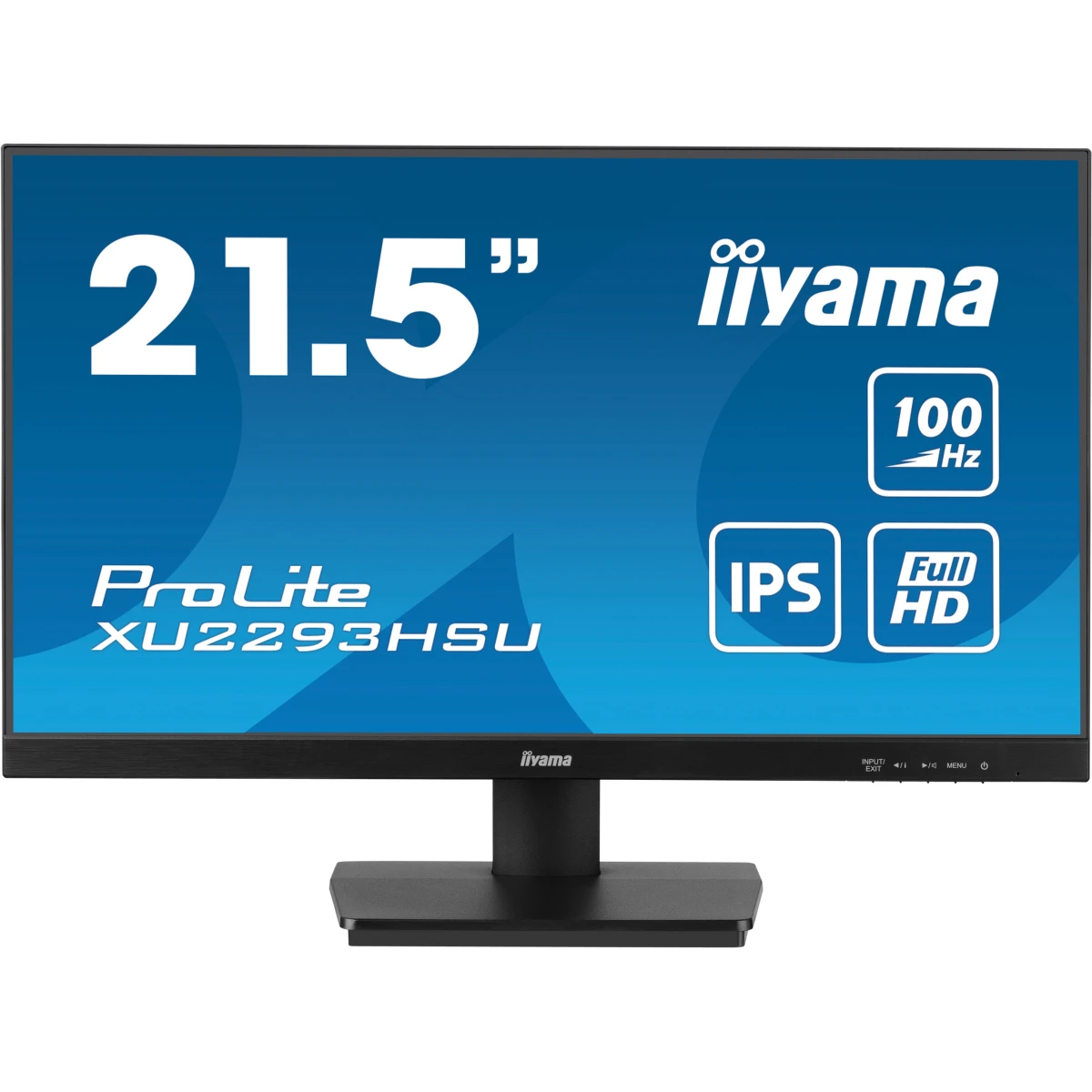 iiyama ProLite XU2293HSU-B7 monitor de ecrã 54,6 cm (21.5") 1920 x 1080 pixels Full HD LED Preto