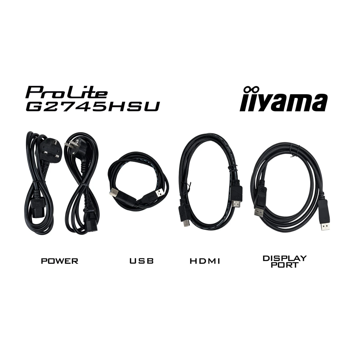 iiyama G-MASTER G2745HSU-B2 LED display 68,6 cm (27") 1920 x 1080 pixels Full HD Preto