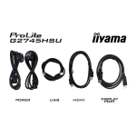 iiyama G-MASTER G2745HSU-B2 LED display 68,6 cm (27") 1920 x 1080 pixels Full HD Preto