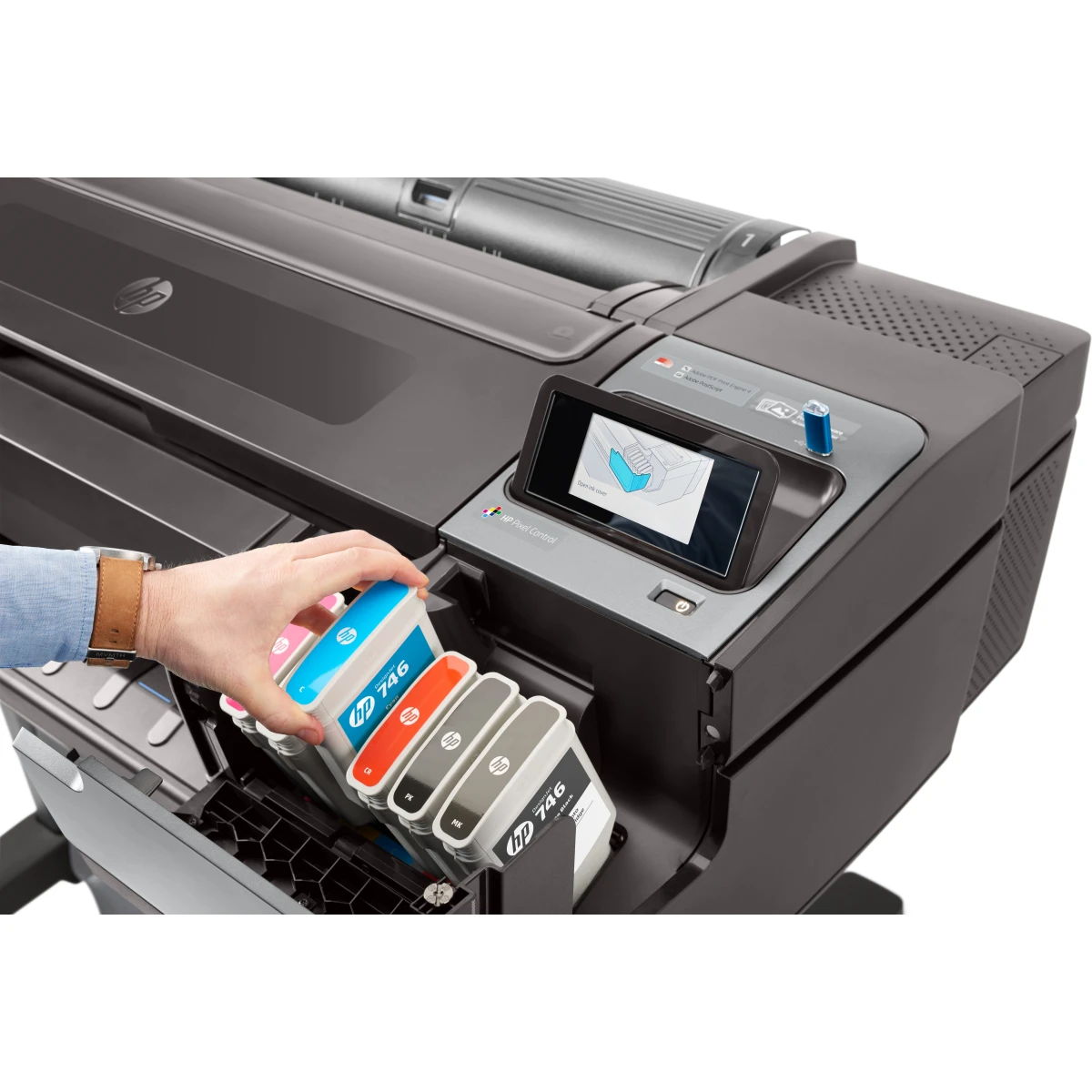 HP Designjet Z6 24-in PostScript Printer impressora de grande formato Jato de tinta Cor 2400 x 1200 DPI A1 (594 x 841 mm)