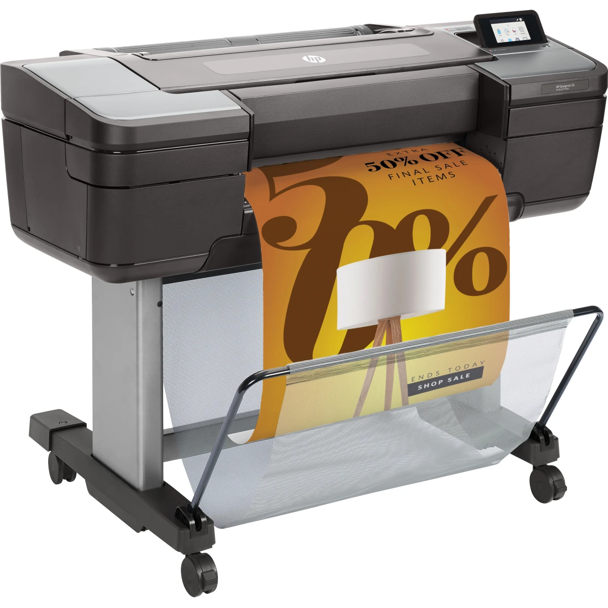 HP Designjet Z6 24-in PostScript Printer impressora de grande formato Jato de tinta Cor 2400 x 1200 DPI A1 (594 x 841 mm)