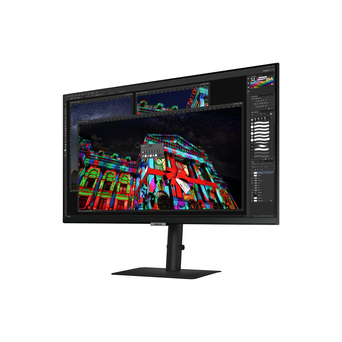 Samsung S80UA monitor de ecrã 68,6 cm (27") 3840 x 2160 pixels 4K Ultra HD LCD Preto