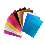 Goma eva com purpurina liderpapel 50x70cm 60gr espessura 2mm azul claro