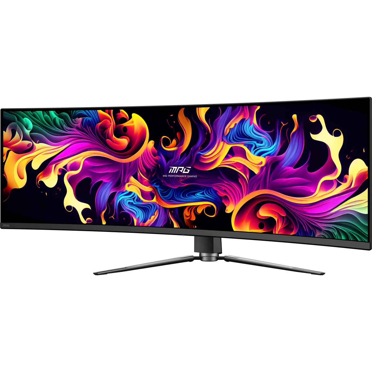 MSI MPG 491CQP QD-OLED monitor de ecrã 124,5 cm (49") 5120 x 1440 pixels DQHD Preto