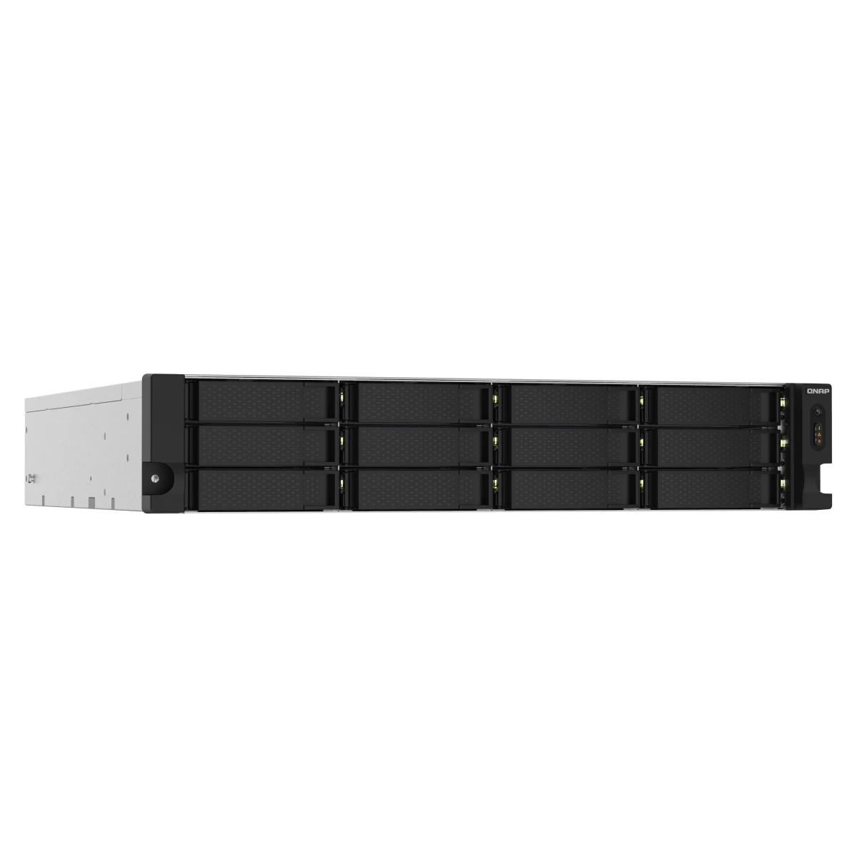 QNAP TS-1232PXU-RP NAS Rack (2U) Annapurna Labs Alpine AL-324 4 GB DDR4 0 TB QNAP Turbo System Preto