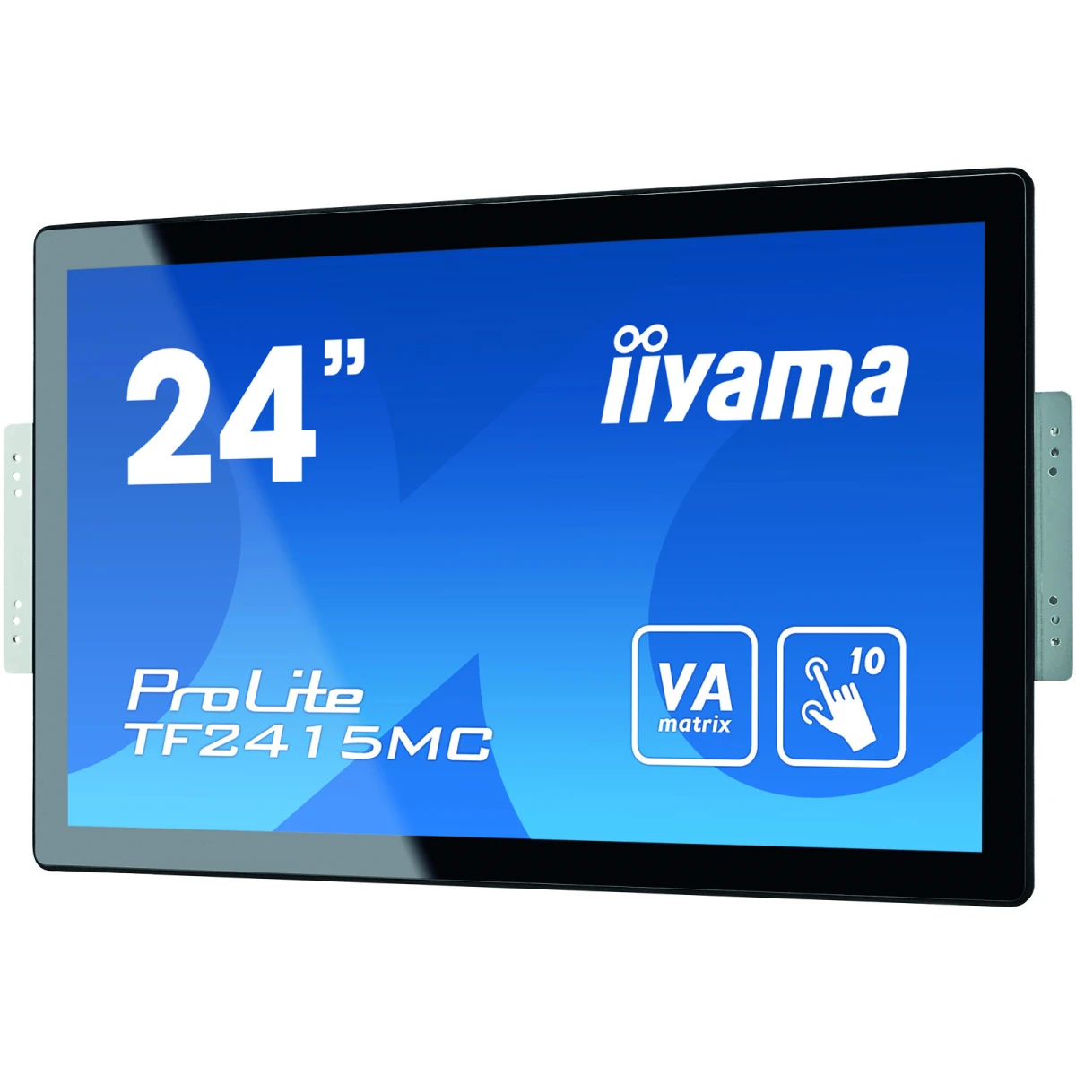 iiyama ProLite TF2415MC-B2 monitor de ecrã 60,5 cm (23.8") 1920 x 1080 pixels Full HD LCD Ecrã táctil Multi-utilizador Preto