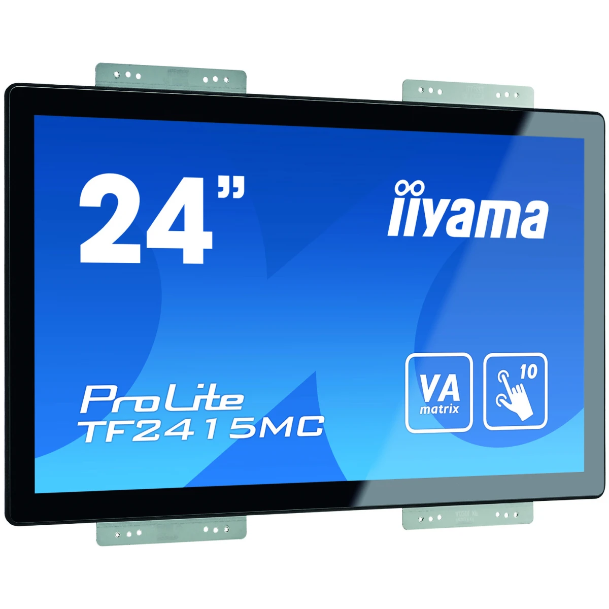 iiyama ProLite TF2415MC-B2 monitor de ecrã 60,5 cm (23.8") 1920 x 1080 pixels Full HD LCD Ecrã táctil Multi-utilizador Preto