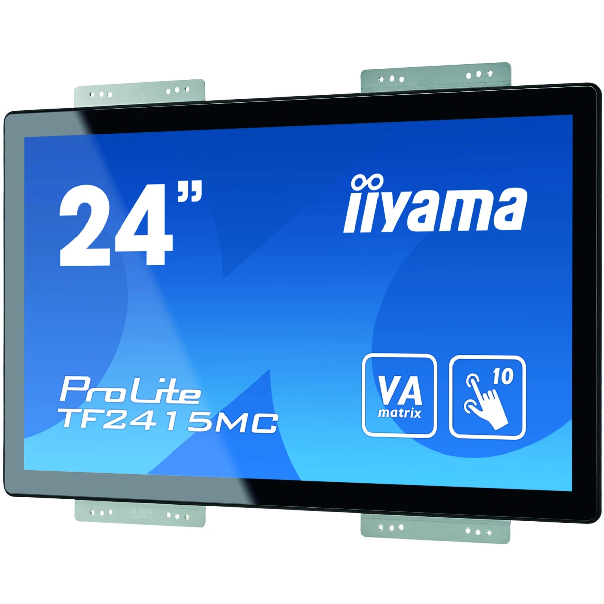 iiyama ProLite TF2415MC-B2 monitor de ecrã 60,5 cm (23.8") 1920 x 1080 pixels Full HD LCD Ecrã táctil Multi-utilizador Preto