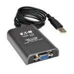 Tripp Lite U244-001-VGA-R adaptador gráfico USB 1920 x 1200 pixels Preto