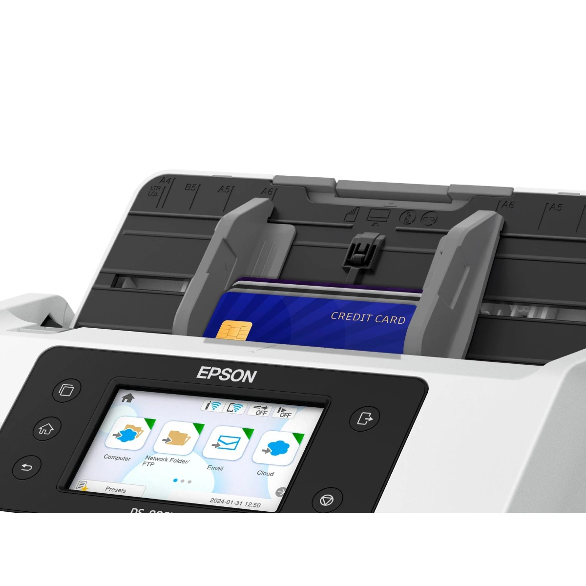 Epson WorkForce DS-900WN Scanner com alimentação por folhas 600 x 600 DPI A4 Branco