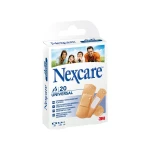 Pensos protetores nexcare impermeaveis 20 unidades formatos sortidos