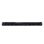 UNYKAch 1U HSW4104 Rack Preto, Prateado