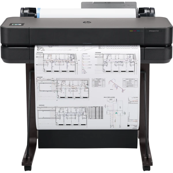 HP Designjet T630 24-in Printer impressora de grande formato Wi-Fi Jato de tinta térmico Cor 2400 x 1200 DPI 610 x 1897 mm Ethernet LAN