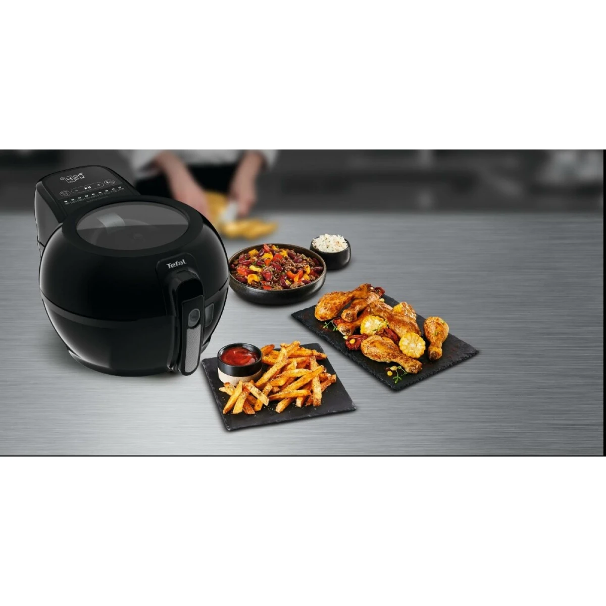 FRITADEIRA SEM ÓLEO TEFAL ACTIFRY GENIUS + - FZ773815