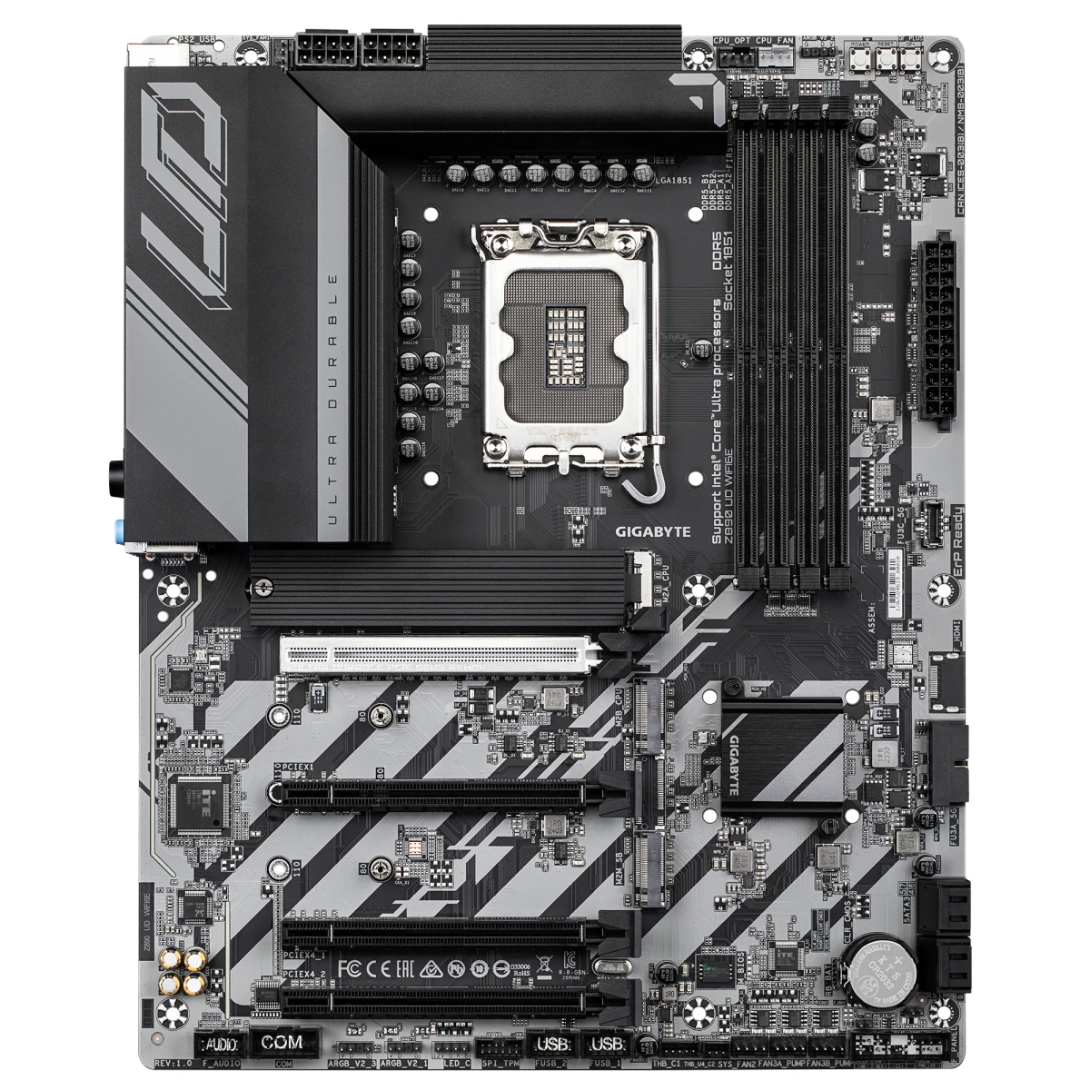 GIGABYTE Z890 UD WIFI6E motherboard Intel Z890 LGA 1851 (Socket V1) ATX