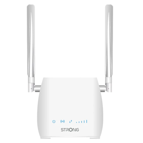 Roteador sem fio Ethernet rápido forte de 300M Banda única (2,4 GHz) 4G Branco